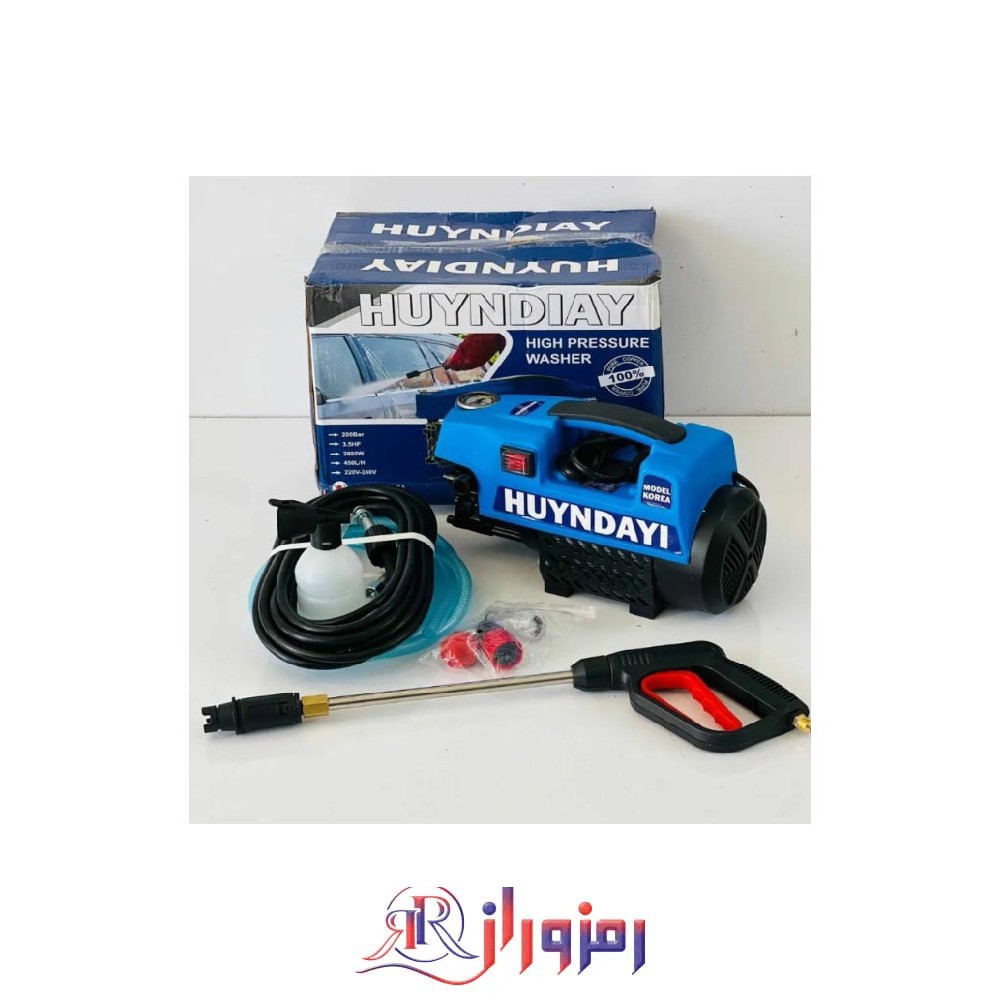 کارواش دینامی 200 بار 2600 وات هیوندای مدلHD962 ، خرید و قیمت کارواش دینامی 200 بار 2600 وات هیوندای مدلHD962